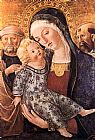 Francesco Di Giorgio Martini Madonna with Child and Two Saints painting